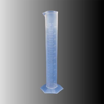 Picture of PolyLab 100 ml Plastic Measuring Cylinder-Multicolor