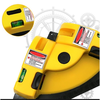 Picture of 90 Degree Laser Level Vertical Horizontal Square Level Laser Line Measuring Tool-Multicolor