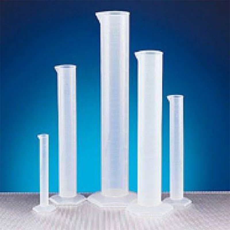 Picture of PolyLab 500 ml Plastic Measuring Cylinder-Multicolor