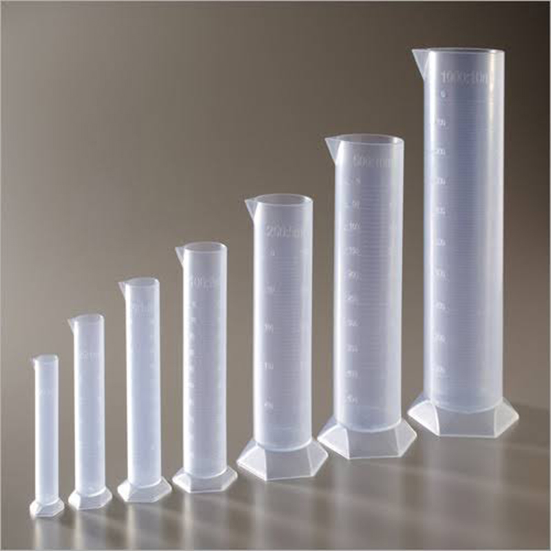 Picture of PolyLab 500 ml Plastic Measuring Cylinder-Multicolor