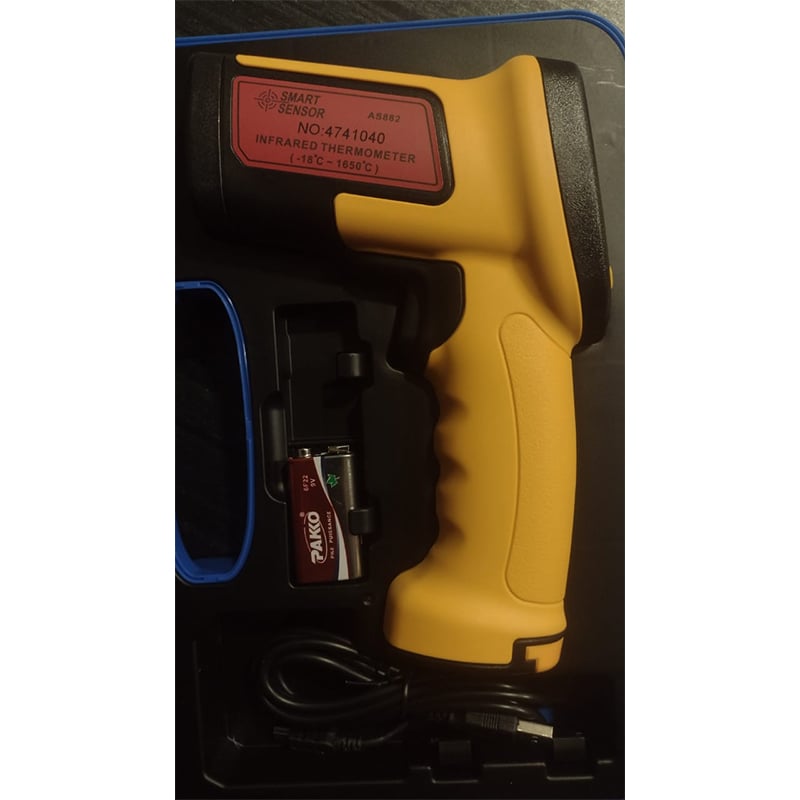 Picture of Smart Sensor Infrared Thermometer 1650 Degree IR Gun AS882-Multicolor