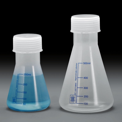 Picture of PolyLab 250ml Plastic Conical Flask-Multicolor