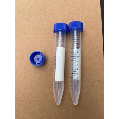 Picture of 15ml Centrifuge Tubes with Screw Cap Polypropylene Container-
100 Pcs-Multicolor