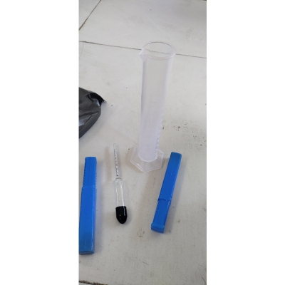 Picture of Lactometer For Testing Milk Purity at Home with 100ML Cylinder-Multicolor