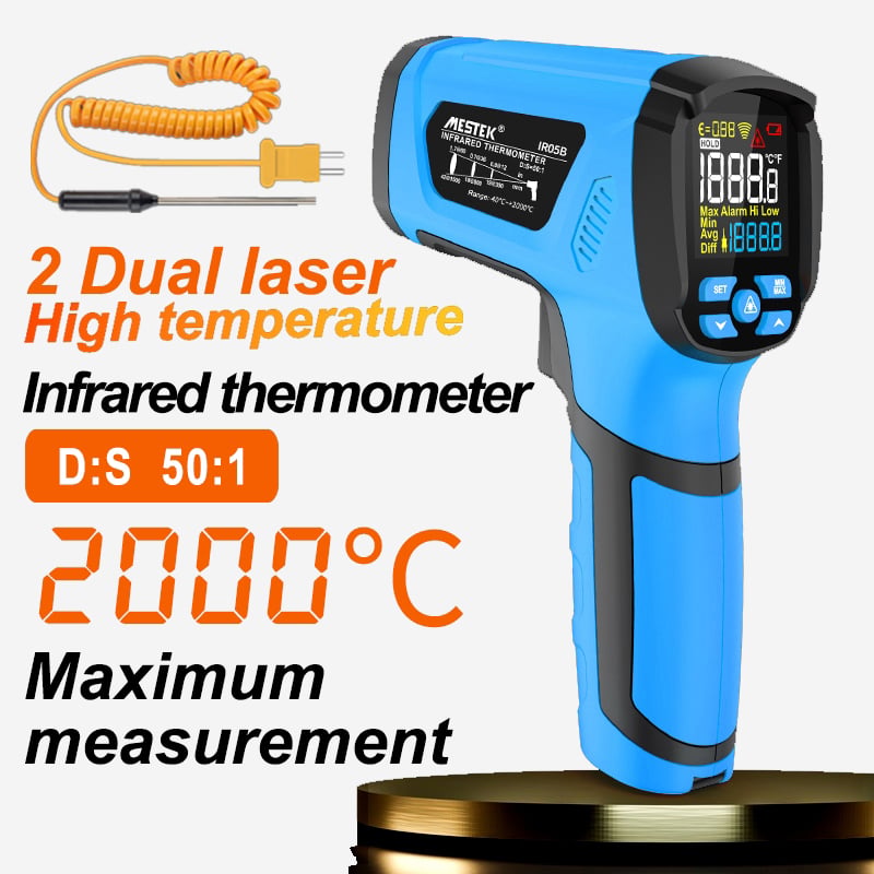 Picture of Mestek IR05B (-40°C to +2000°C) Industrial Infrared Thermometer-Multicolor