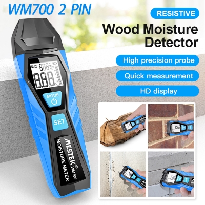 Picture of MESTEK WM700 2 Pin Moisture Meter-Multicolor