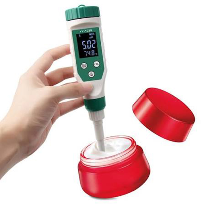 Picture of YY-1030 Smart Bluetooth PH Meter for Water, Soil, Cosmetic, Food, Cheese, Meat etc.-Multicolor