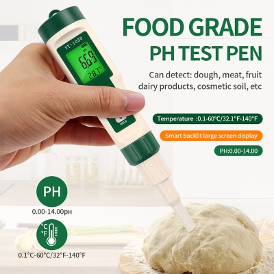 Picture of YY-1030 Smart Bluetooth PH Meter for Water, Soil, Cosmetic, Food, Cheese, Meat etc.-Multicolor