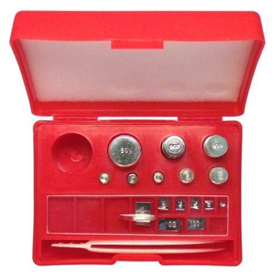Picture of Weight Box, Calibration Weight Set (10 mg – 100 gm)-Multicolor