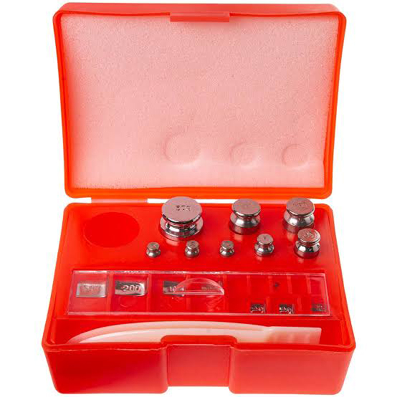 Picture of Weight Box, Calibration Weight Set (10 mg – 100 gm)-Multicolor