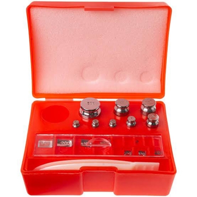 Picture of Weight Box, Calibration Weight Set (10 mg – 100 gm)-Multicolor
