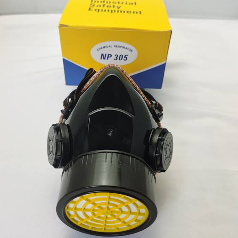 Picture of Chemical Mask NP-305 Black Chemical Gas Mask-Multicolor