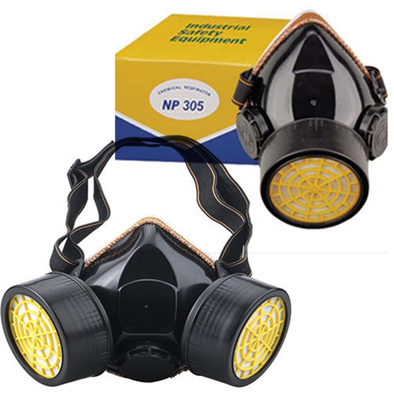 Picture of Chemical Mask NP-305 Black Chemical Gas Mask-Multicolor