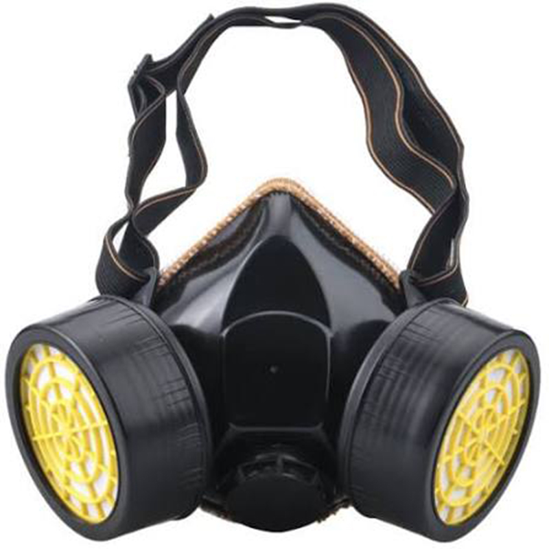Picture of Chemical Mask NP-306 Double Cartridge Chemical Gas Mask-Multicolor