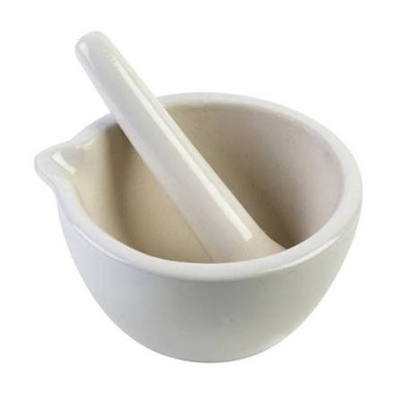 Picture of Porcelain Mortar and Pestle, 100 mm-Multicolor