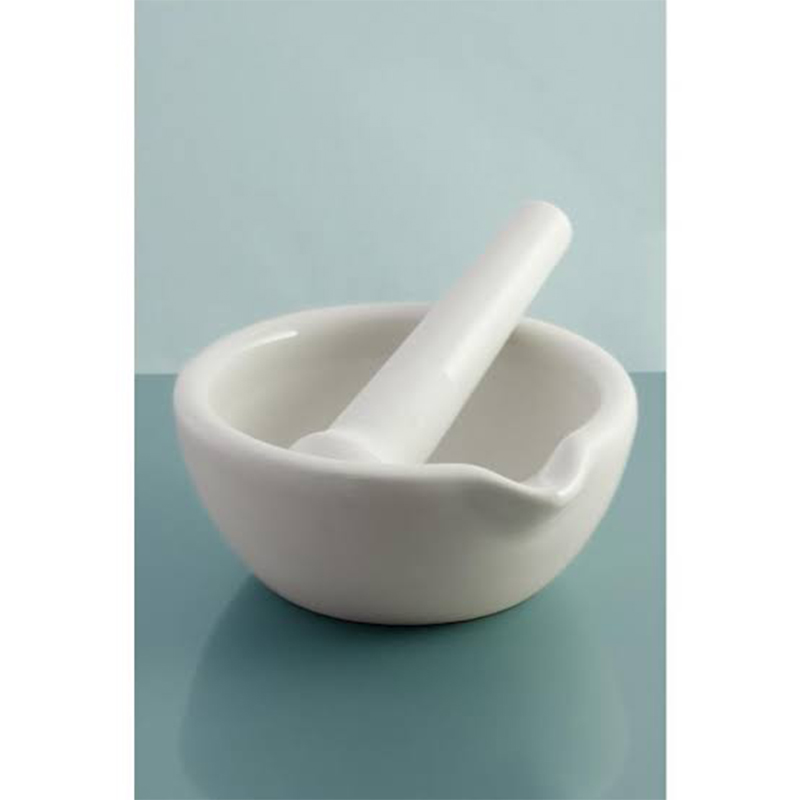 Picture of Porcelain Mortar and Pestle, 100 mm-Multicolor