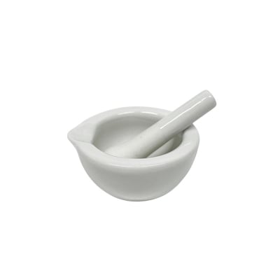Picture of Porcelain Mortar and Pestle, 80 mm-Multicolor