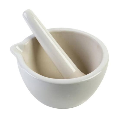 Picture of Porcelain Mortar and Pestle, 80 mm-Multicolor