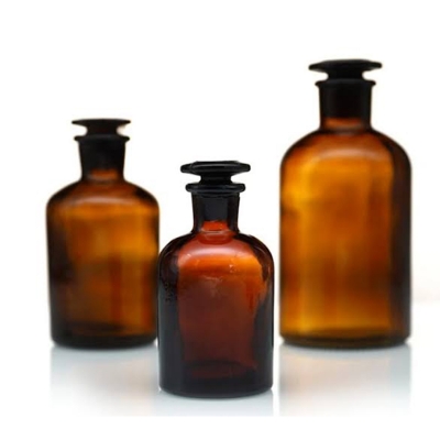 Picture of Amber Glass Bottle 60ml Narrow Mouth-Multicolor
