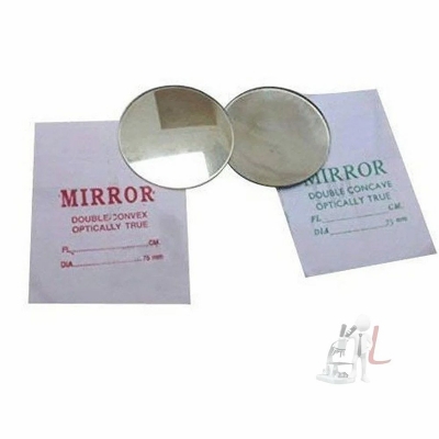 Picture of Convex Optical Mirror 50 mm for Optical Experiments-Multicolor