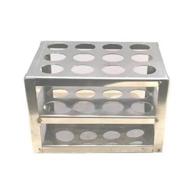 Picture of Steel 12 Hole 30mm Test Tube Rack, Test Tube Stand-Multicolor