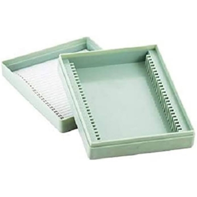 Picture of PolyLab Slide Box for 25 Slide-Multicolor