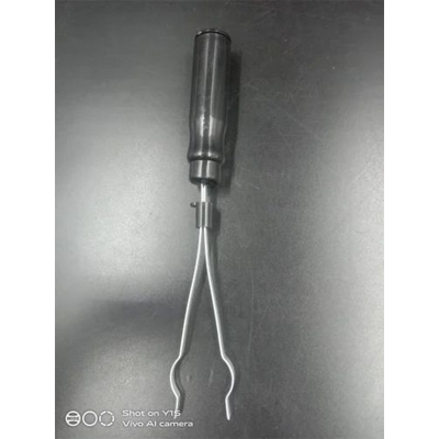 Picture of SS Test Tube Holder with Plastic Handle-Multicolor