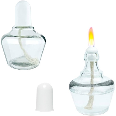 Picture of Glass Spirit Lamp 150ml for Laboratory Use-Multicolor