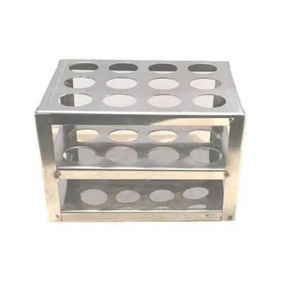 Picture of Steel 12 Hole 19mm Test Tube Rack, Test Tube Stand