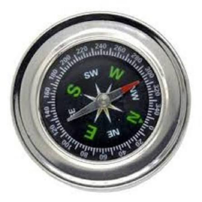 Picture of Small Magnetic Compass 50mm Full SS Travel Compass-Multicolor