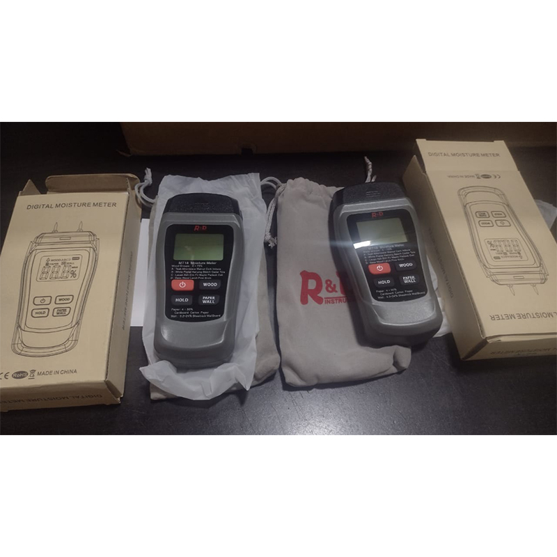 Picture of Digital Moisture Meter MT-18 for Wood, Paper and Wall-Multicolor