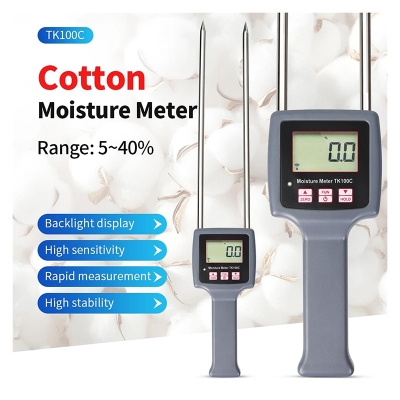Picture of TK100C Digital Cotton Moisture Meter-Multicolor