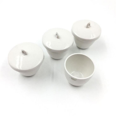 Picture of Ceramic Crucible with Lid 100 ml, China