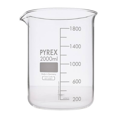 Picture of Pyrex 2000 ml Glass Beaker
