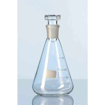 Picture of Conical Flask With Glass Stopper 500ml Pyrex