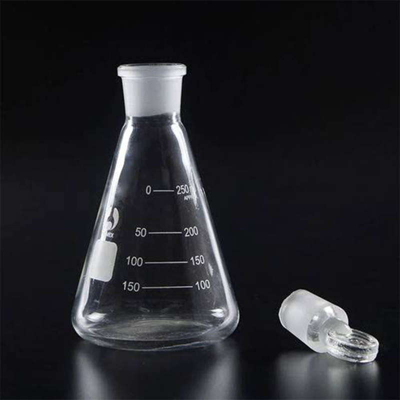 Picture of Conical Flask With Glass Stopper 500ml Pyrex