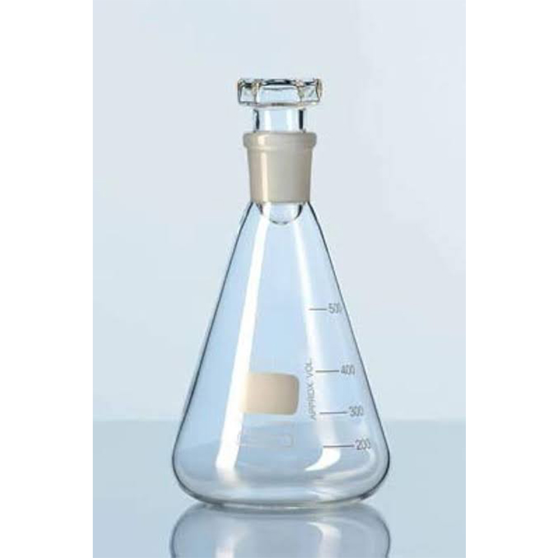 Picture of Conical Flask With Glass Stopper 250ml Pyrex