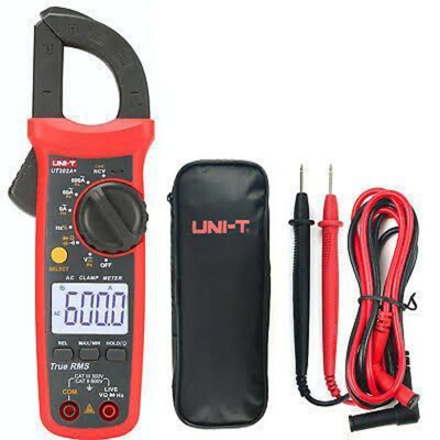 Picture of UNI-T UT202A+ Digital Clamp Meter 600A Auto Range Multi Testers-Multicolor