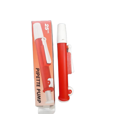Picture of PolyLab Pipette Pump 25mL Red-Red