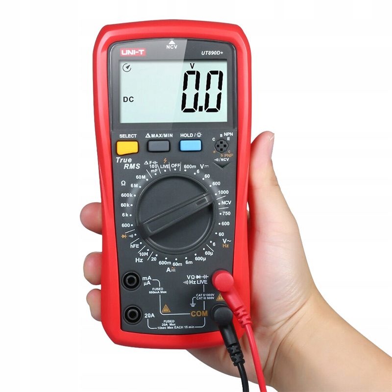 Picture of UNI-T UT890D+ Digital Multimeter-Multicolor