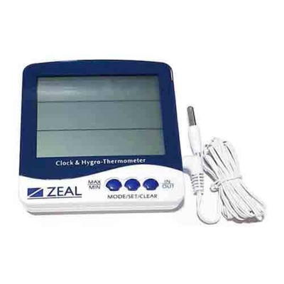 Picture of Zeal Digital Hygrometer, Humidity and Temperature Meter PH1100-Multicolor
