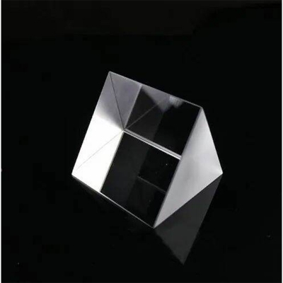 Picture of Glass Prism 50 x 50 mm – Equilateral Optical Triangle Prism for Physics Lab-Multicolor