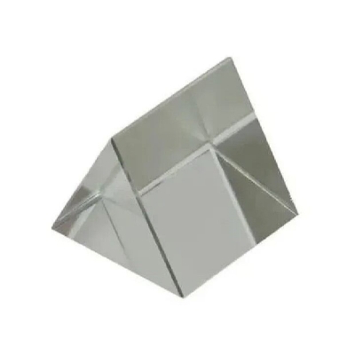Picture of Glass Prism 50 x 50 mm – Equilateral Optical Triangle Prism for Physics Lab-Multicolor