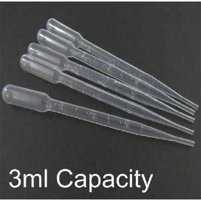 Picture of 3ml Plastic Dropper 10 Pcs China Dropper-Multicolor