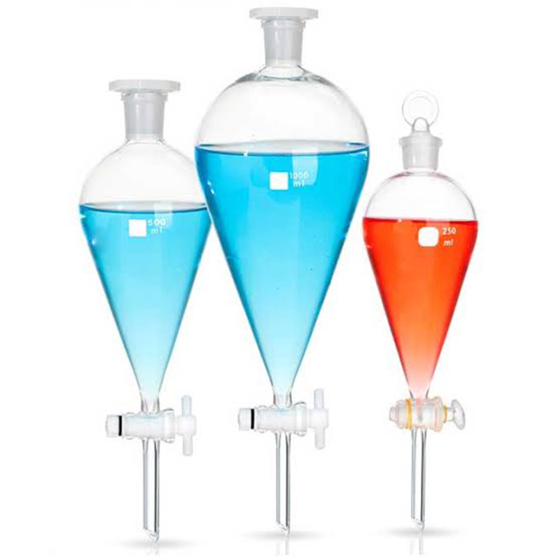 Picture of Separating Funnel 250mL Pyrex(P.T.F.E)