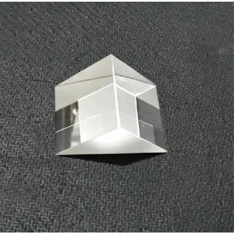 Picture of Glass Prism 38 x 38 mm – Equilateral Optical Triangle Prism for Physics Lab-Multicolor
