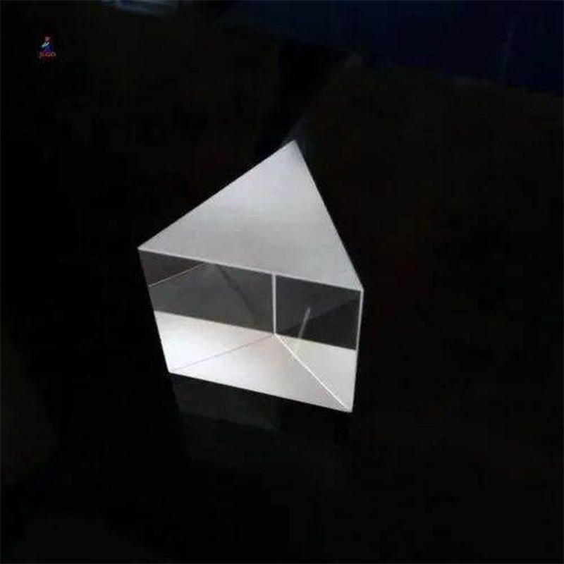Picture of Glass Prism 38 x 38 mm – Equilateral Optical Triangle Prism for Physics Lab-Multicolor