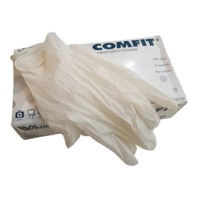 Picture of Comfit Examination Hand Gloves 100 Pcs Powdered-Multicolor