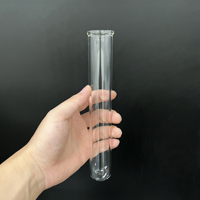 Picture of 01 piece Glass Test Tube for Laboratory Use (6 Inch x 25mm) Hard Glass