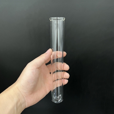 Picture of 01 piece Glass Test Tube for Laboratory Use (6 Inch x 25mm) Hard Glass